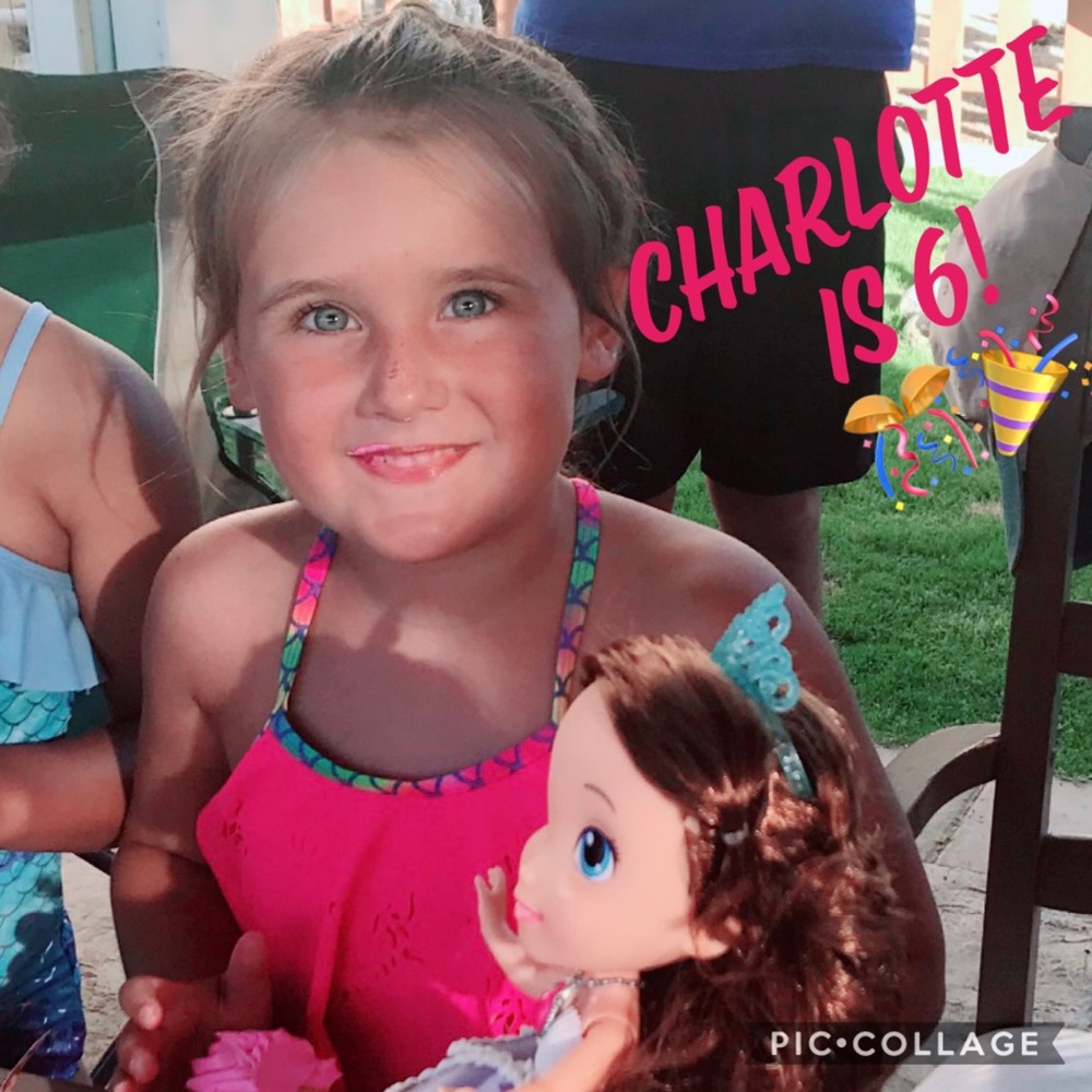 Charlotte turned 6!  June 24th, 2019